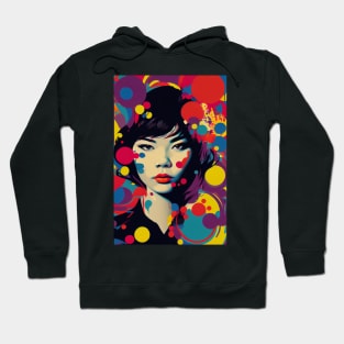 Modern woman in pop-art style Hoodie